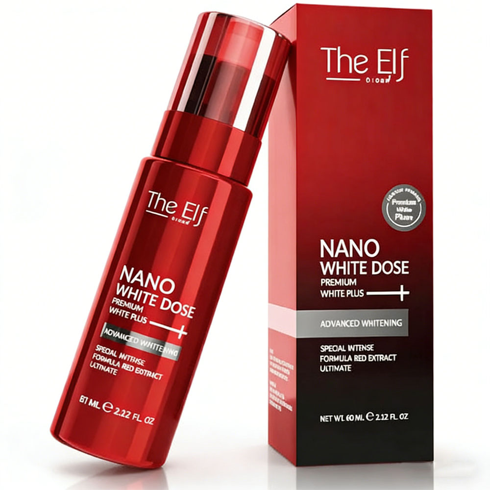 Niacinamide Brightening Serum - Elf NANO Yüz Serumu 60ML Kırmızı
