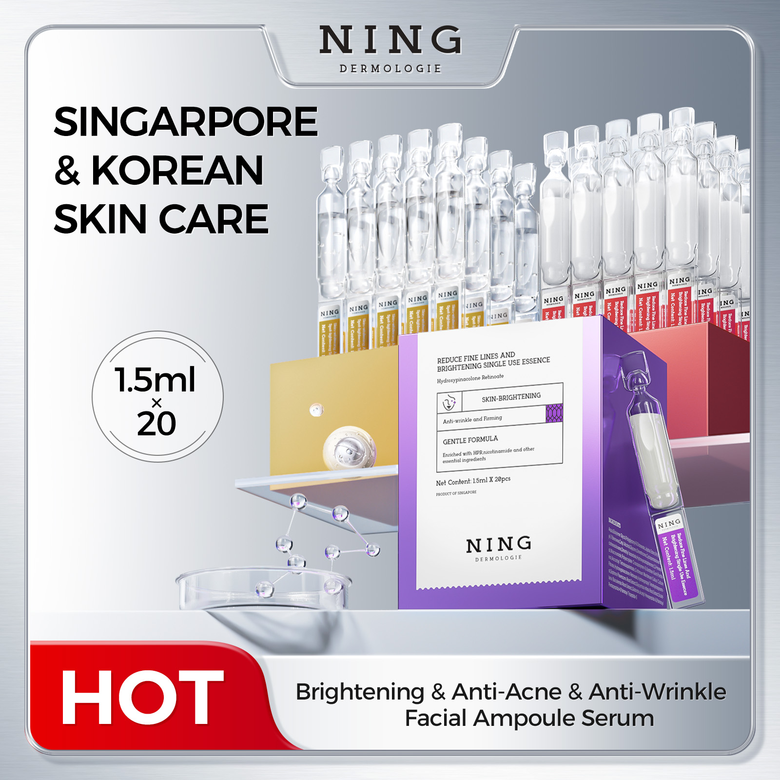 Niacinamide Brightening Serum - Yüz Ampul Esansı | Niacinamide, Salisilik