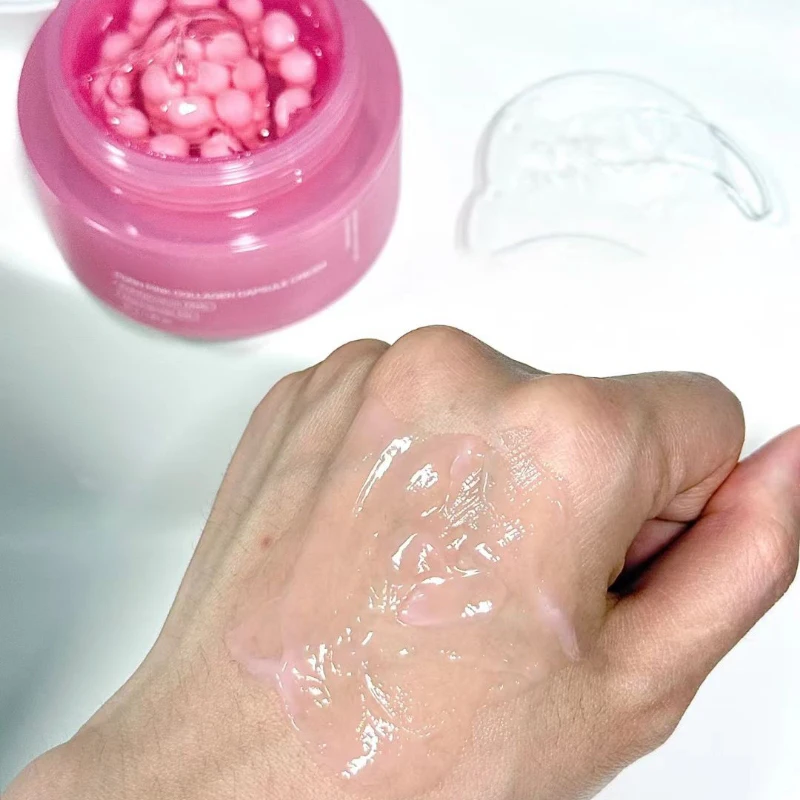 Skincare Pink - Pembe Kolajen PDRN Kapsül Kremi, Niacinamide