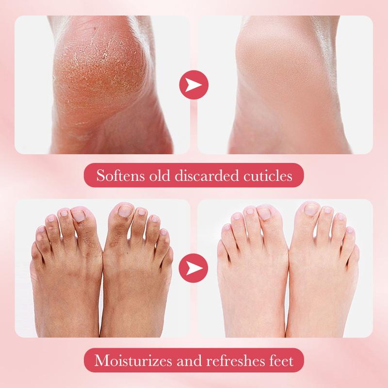 Skincare Exfoliating - 1 Çift SADOER Meyveli Ayak Maskesi