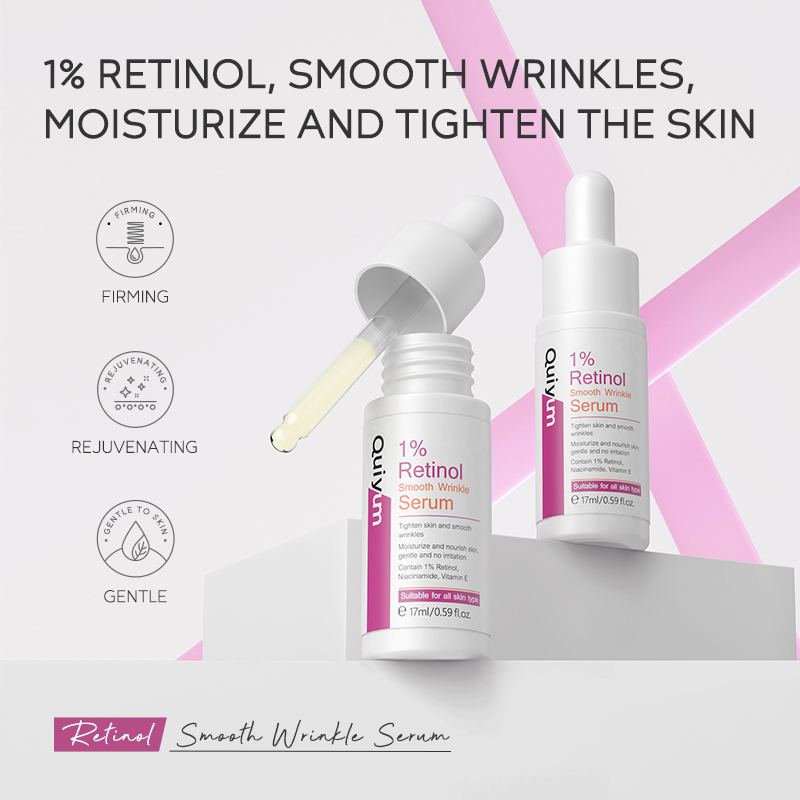 Niacinamide Brightening Serum - Quiyum %1 Retinol Pürüzsüzleştirici Kırışıklık Serumu