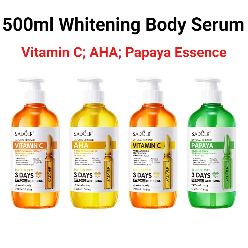 SADOER AHA Beyazlatıcı Vücut E - Niacinamide Brightening Serum incelemesi ve fiyatı