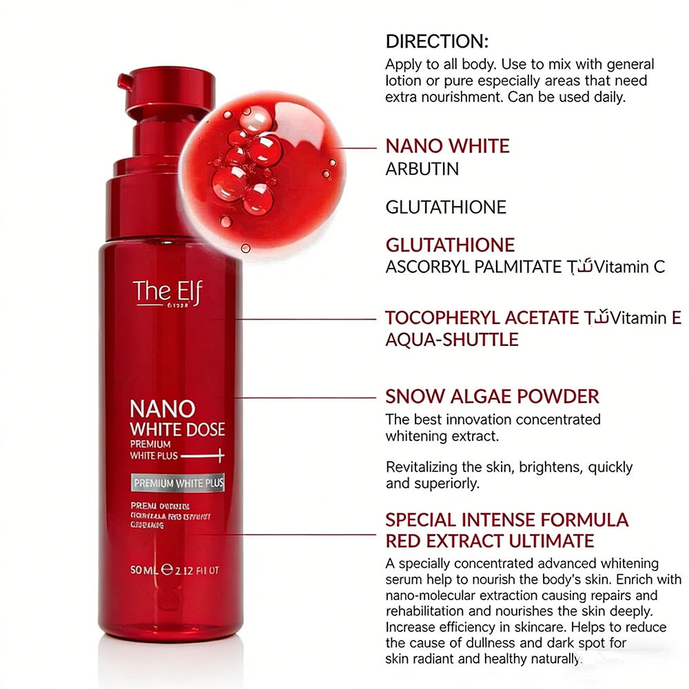 Elf NANO Yüz Serumu 60ML Kırmı - Niacinamide Brightening Serum incelemesi ve fiyatı
