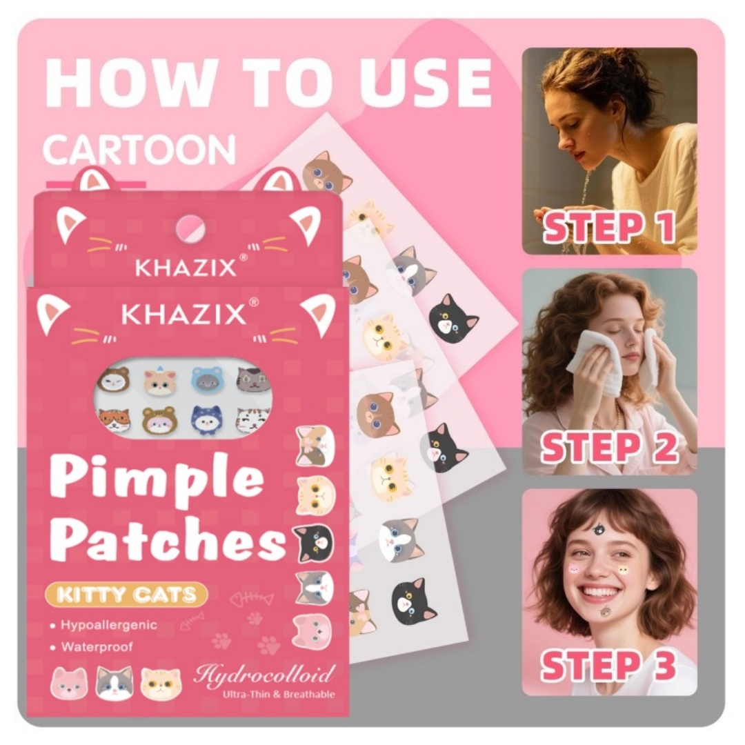 100 adet karikatür yüz sivilce - Skincare Pink incelemesi ve fiyatı
