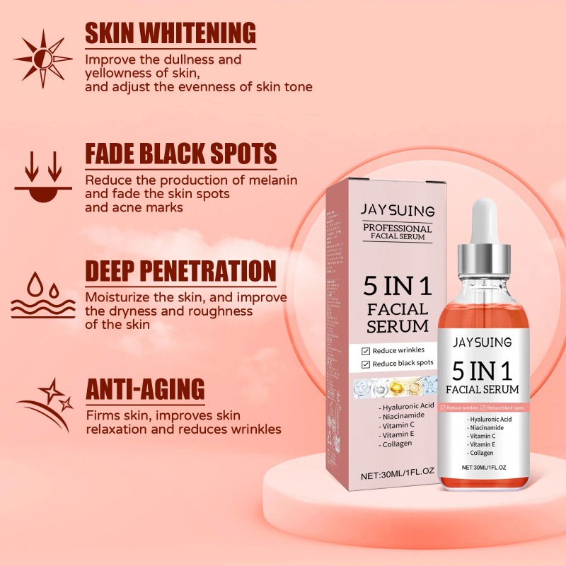 Jaysuing 5'i 1 Arada Yüz Serum - Niacinamide Brightening Serum incelemesi ve fiyatı