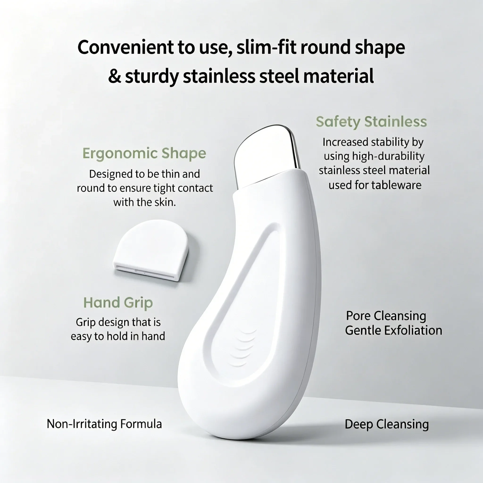 Yüz Cilt Kazıyıcısı Paslanmaz  - Skincare Exfoliating incelemesi ve fiyatı