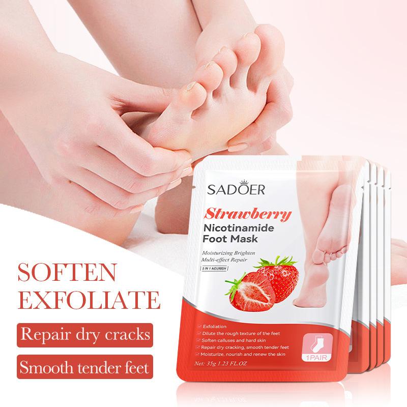 1 Çift SADOER Meyveli Ayak Mas - Skincare Exfoliating incelemesi ve fiyatı