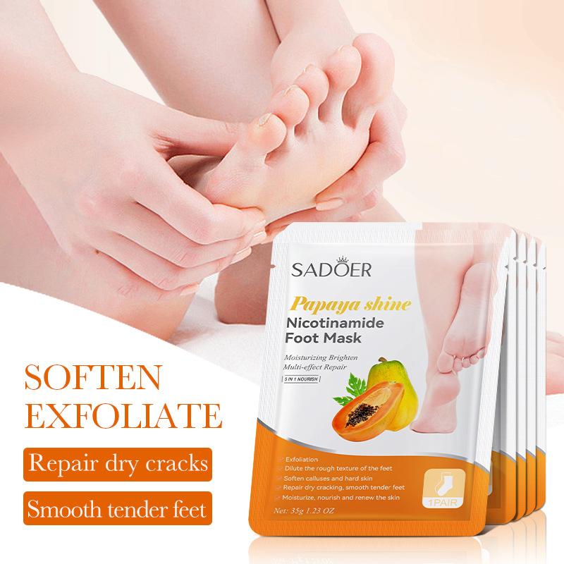 1 Çift SADOER Meyveli Ayak Mas - Skincare Exfoliating incelemesi ve fiyatı